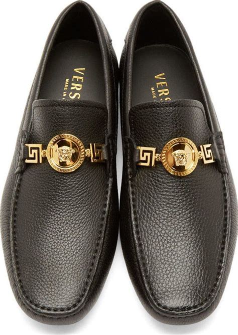 versace dress loafers|versace collection men's loafers.